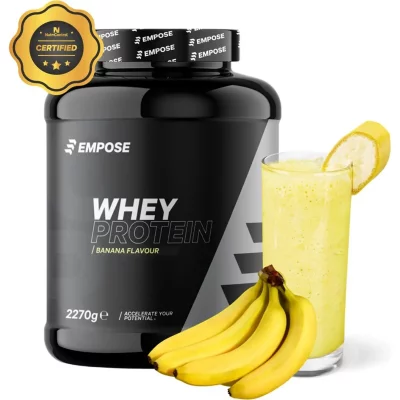 EMPOSE Prot&eacute;ine en poudre  Whey Protein-Banaan 2270 g