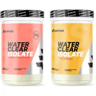 EMPOSE Prot&eacute;ine en poudre framboise-menthe tropical  Water Clear Isolate