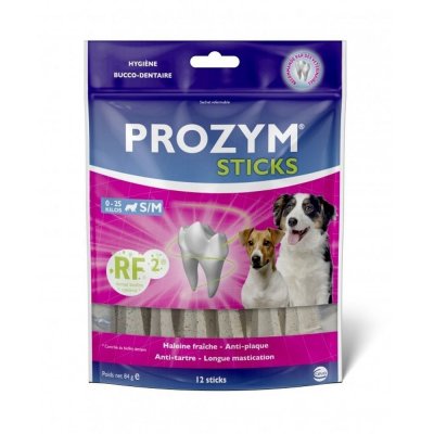 PROZYM  RF2 Sticks &agrave; M&acirc;cher Chien S/M (0-25kg) 12 unit&eacute;s