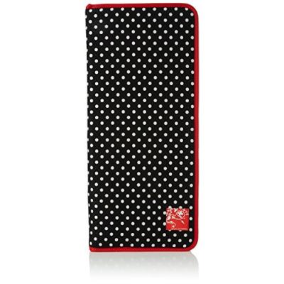 GENERIQUE Prym 612181 &Eacute;tui pour Aiguilles &agrave; Tricoter Polka Dots, Noir/Blanc