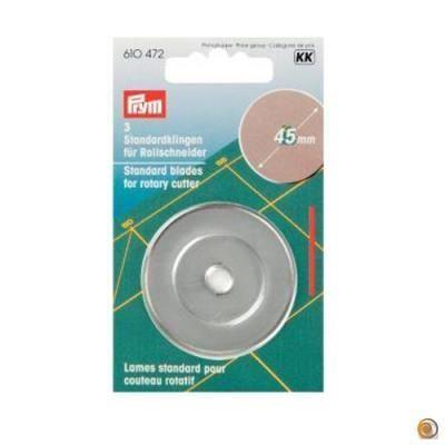 GENERIQUE Prym - Lames De Rechange (45 mm) pour Cutter Rotatif - 1 Unit&eacute;