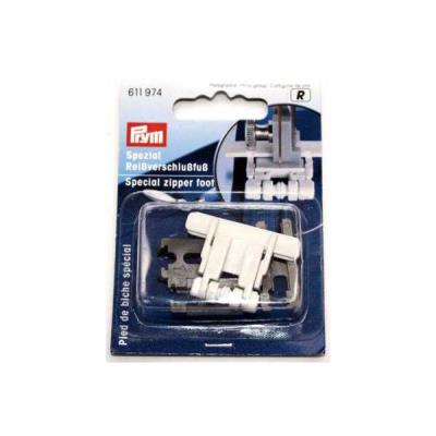 GENERIQUE Prym Zipper Foot for Invisible Zips, White, 9.81 x 8.4 x 1.2 cm