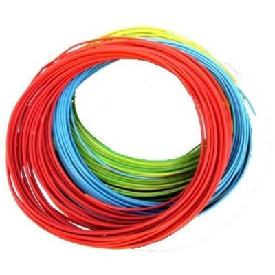 PRYSMIAN  - Fil &eacute;lectrique h07v-u 2,5 vert/jaune c100m