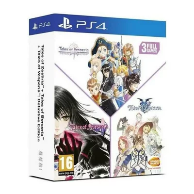 Ps4 Trilogie Tales Of Vesperia Et Zestiria Et Berseria