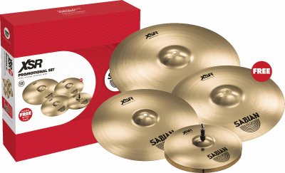SABIAN PSA XSR5005GB - Set harmonique - Promo 14-16-20 + crash 18 offerte