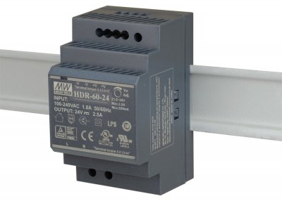 D LINK Psu industrial d-link 60w 24vdc ultra slim din rai DIS-H60-24