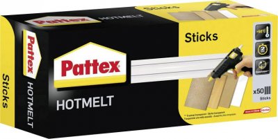 PATTEX PTK1 B&acirc;tons de colle 11 mm 200 mm transparent 1000 g 50 pc(s) - 