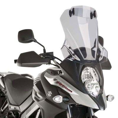 PUIG  7620H Bulle Touring avec Visi&egrave;re, Fum&eacute; claire