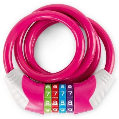 PUKY &reg; Cadenas antivol v&eacute;lo KS, rose 9431