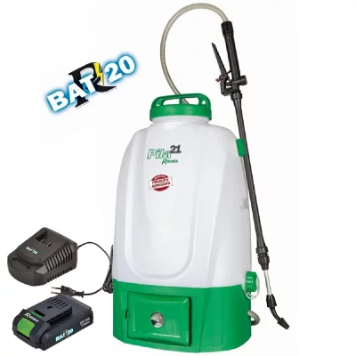 RIBIMEX Pulv&eacute;risateur &agrave; batterie 20 litres R-BAT20  avec batterie et chargeur