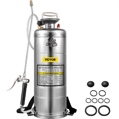 VEVOR Pulv&eacute;risateur en Acier Inoxydable Pulv&eacute;risateur Portatif Capacit&eacute; 12 L