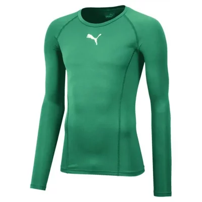 PUMA  Liga Baselayer sous-v&ecirc;tement Fonctionnel Homme Pepper Vert FR : L (Taille Fabricant : L)