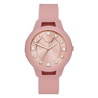 PUMA  Quartz Montre avec Bracelet en Silicone 4013496597233