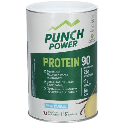 PUNCH POWER  - Prot&eacute;ine 90 - Saveur Vanille - 450 g