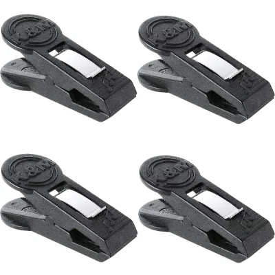 K&M Pupitre  16060-000-55 PINCE NOIRE POUR PARTITIONS (UNIT: 4 PCS.)