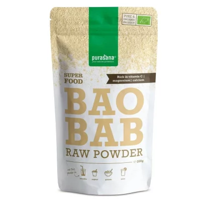PURASANA  Baobab en poudre 200G Bio -