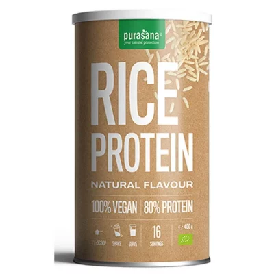 PURASANA  Riz naturel biologique prot&eacute;in&eacute; 400 gr