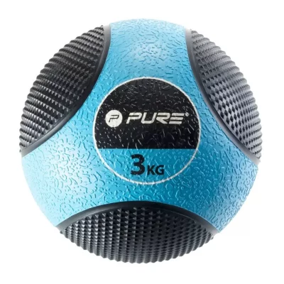 PURE 2IMPROVE PURE 2 IMPROVE P2I110010 Ballon d'exercice Bleu/Noir 3 kg