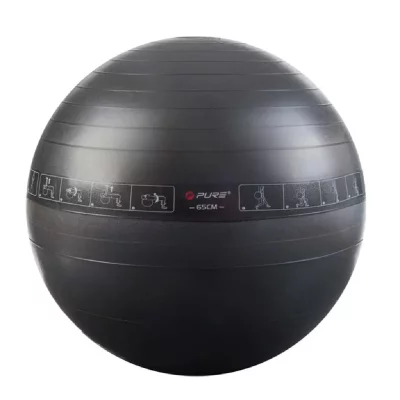 PURE 2IMPROVE PURE 2 IMPROVE P2I200070 Ballon d'exercice Noir