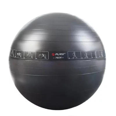 PURE 2IMPROVE PURE 2 IMPROVE P2I200080 Ballon d'exercice Noir