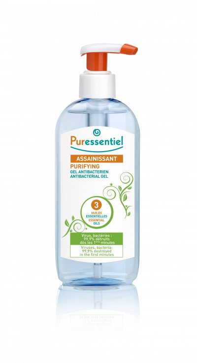 PURESSENTIEL  Antibact&eacute;rien gel hydro alcoolique flacon 250ml