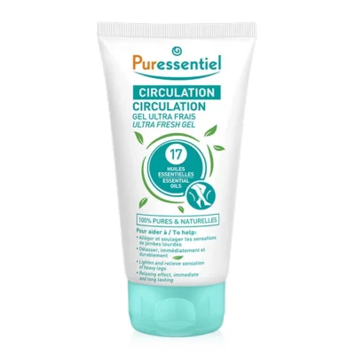 PURESSENTIEL  Circulation Gel Ultra Frais 17 Huiles Essentielles 125ml