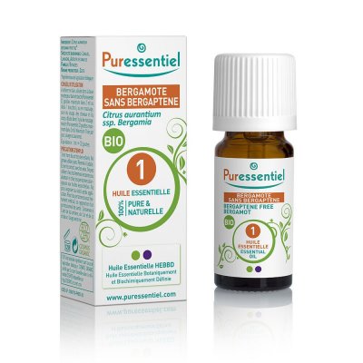 PURESSENTIEL  Huile Essentielle de Bergamote BIO- 10 ml T.U