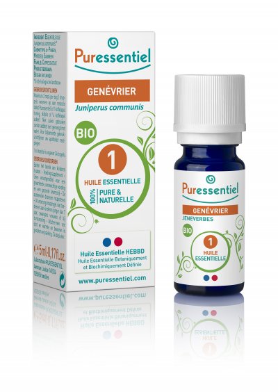 PURESSENTIEL  Huile essentielle - Gen&eacute;vrier bio, 5ml