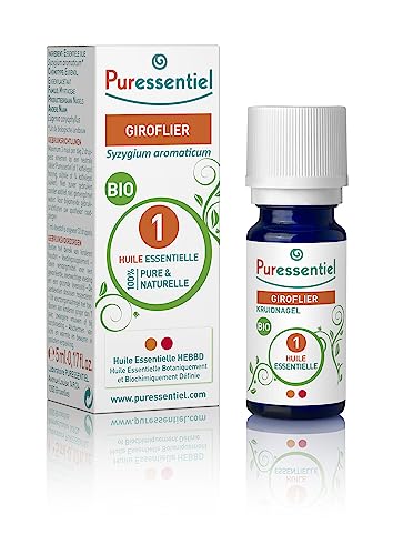 PURESSENTIEL  Huile essentielle - Giroflier bio, 5ml