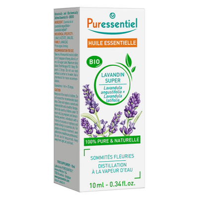 PURESSENTIEL  Huile essentielle - Lavandin super bio, 10ml