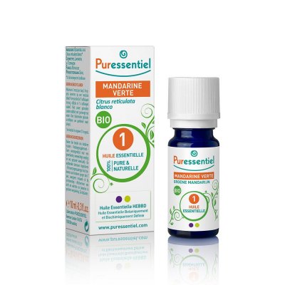 PURESSENTIEL  Huile essentielle - Mandarine verte bio, 10ml