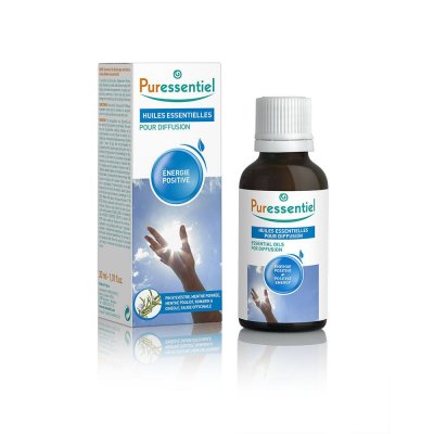 PURESSENTIEL  Huile Essentielle pour Diffusion &Eacute;nergie Positive 30mL