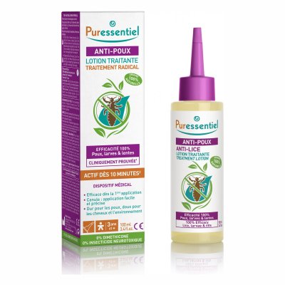 PURESSENTIEL  Lotion Traitante Anti-Poux 100ml