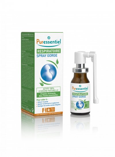 PURESSENTIEL  Respiratoire spray gorge spray 15ml