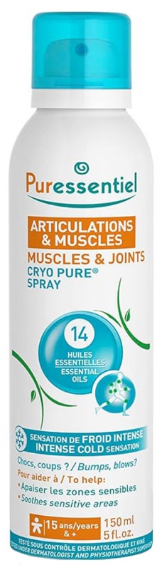PURESSENTIEL  Spray Cryo Pure Articulations et Muscles 150 ml