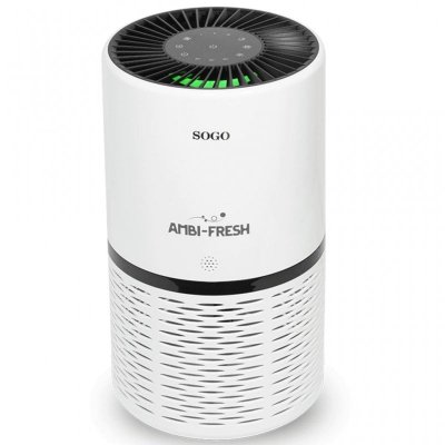 SOGO Purificateur d'air avec minuterie blanc AIR-SS-21710
