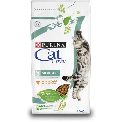 PURINA  Cat Chow Sterilised Aliments Sec pour Chats, 10kg