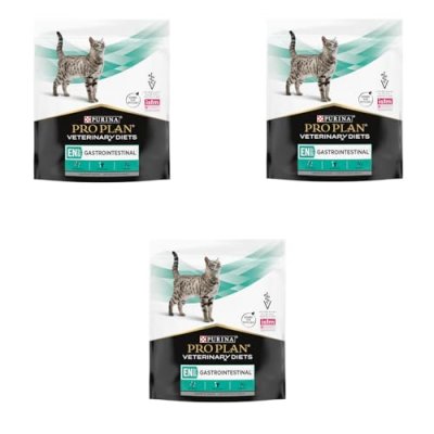 PRO PLAN VETERINARY DIETS Purina Pro Plan Vet En Gastroenteric Box 6x400g Cat Food Clair 6x400g