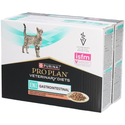 PURINA PRO PLAN VETERINARY DIETS Purina Pro Plan veterinary diet EN chat sachets 10x85g saumon