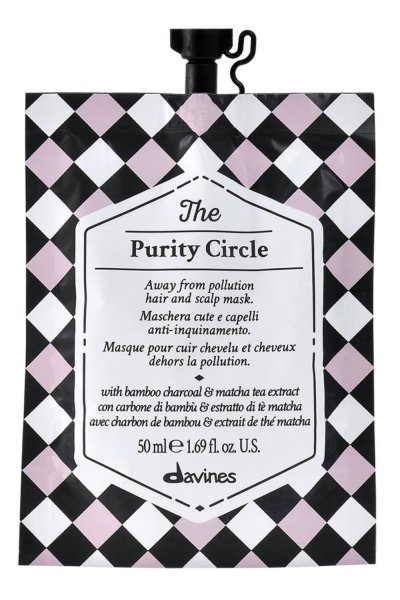 DAVINES PURITY CIRCLE pollution hair and scalp mask 50 ml
