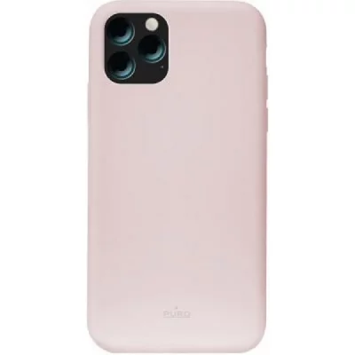 PURO  coqiconip5819ros - coque icon soft+microfibre inside ip 11 pro rose