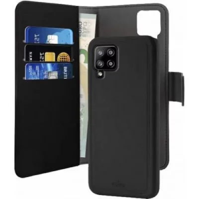 PURO  FOLIOMAGNGA42B - Folio Coque magnetique Noir Galaxy A42 5G