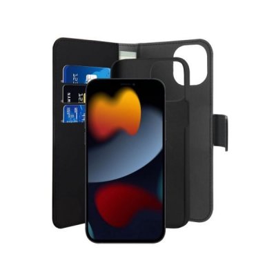 PURO  foliomagnip1354b - folio coque magnetique ip13 mini noir
