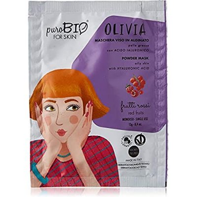 PUROBIO  Cosmetics Olivia Mascarilla Fruto Rojo 10 Piel Grasa 13g