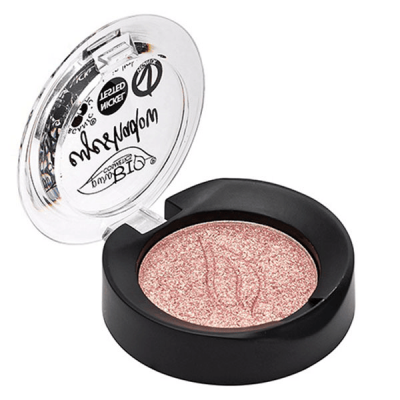 PUROBIO  Ombre &agrave; paupi&egrave;res En Dosettes Rosa Scintillant Tr&egrave;s Brillant