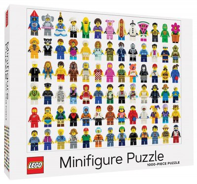 Puzzle de 1&nbsp;000&nbsp;pi&egrave;ces Minifigurines