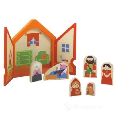 SEVI Puzzle Th&eacute;&acirc;tre Bois / Personnages