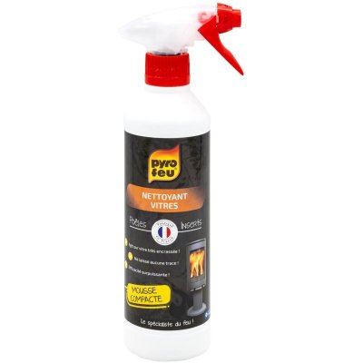 PYROFEU  - Nettoyant vitres de foyer d'insert et po&ecirc;le 500ml