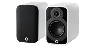 Q ACOUSTICS  5010 Blanc mat - Enceinte Biblioth&egrave;que (la paire)