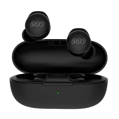 QCY  T17 &Eacute;couteurs sans fil Casque Bluetooth 5.1 &Eacute;couteurs Noir